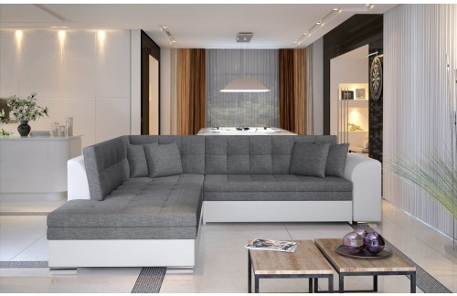 Elegantna kutna garnitura Pieretta s funkcijom kreveta-Leva-Sawana 05, Soft 17