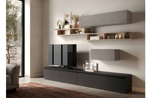 Elegantni TV ormarić glina/hrast/lava INFINITY 2.0 900039-AGKLV
