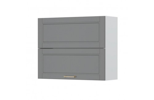 VISEĆI ELEMENT ZA KUHINJU TARA SA VRATIMA KOJA SE PODIŽU V7-90-2KP-Grafit mat lak