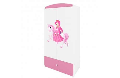 Garderobni ormar Dreamy princeza na konju (više boja)