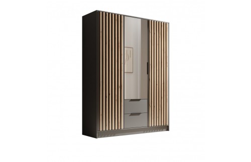 Garderobni ormar Neri 150.5 cm - GRAFIT