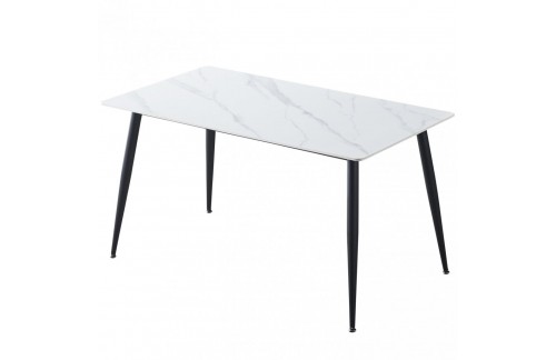 Blagovaonski stol ADRIA 90x90 (bijeli mramor)