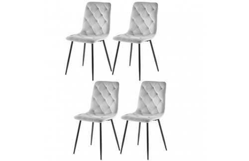 Blagovaonska stolica JERRY (svijetlosiva)