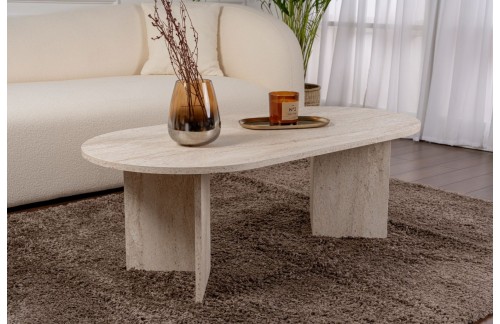 Klupski stolić Daron (Travertin)