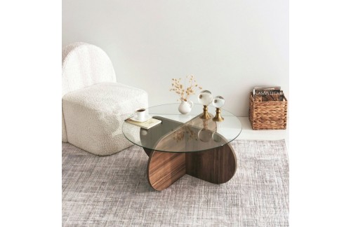 Klupski stolić Garen (orah)