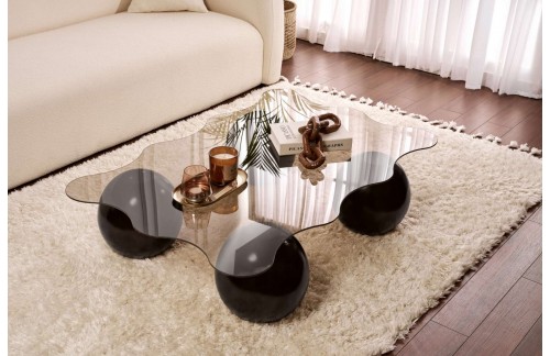 Klub stolić Ivano (Crna/Brončana)