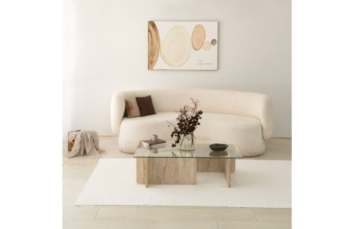 Klupski stolić Meral (Travertin)