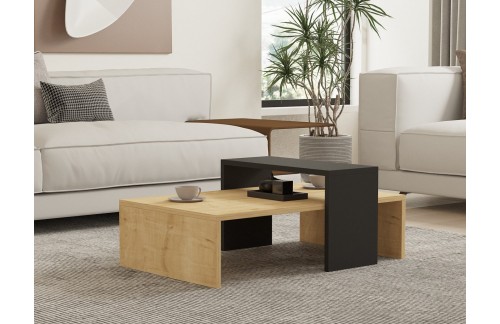 Klupski stolić Rilan (Safir/Antracit)