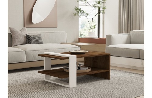 Klub stolić Valen (orah/bijela)