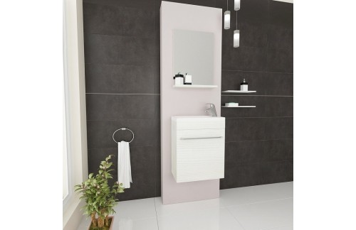 Kupaonski blok PERLA - Bijeli hrast - RASPRODAJA