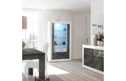 Moderna vitrina s 2 vrata 110x191 cm URBINO 209035-06OX