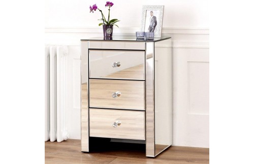 Steklena nočna omarica DUCCHES GLAM