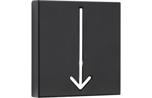 Vješalica ARROW - crna 