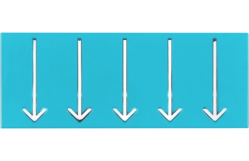 Vješalica ARROW 5 - plava
