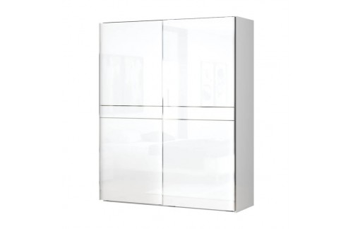 GARDEROBNI ORMAR PIANO SA KLIZNIM VRATIMA 180 CM -Bijela RASPRODAJA