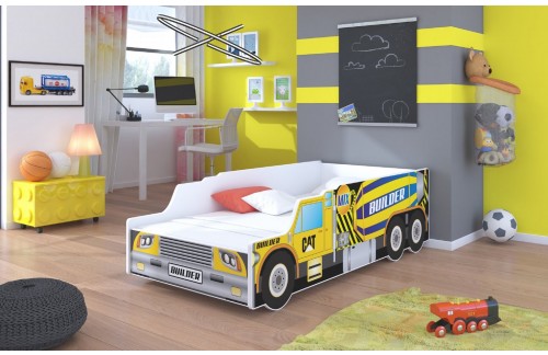 Dječji krevet BUILDER s madracem 140x70 cm