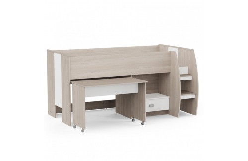 Dječji krevet NANO 162650 (hrast/bijela) - DOSTUPNO ODMAH