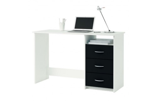 Uredski stol ARISTOTE-Bijela-crna - RASPRODAJA