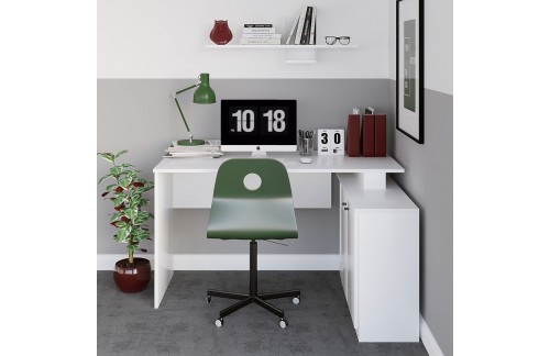 Radni stol Dilor (Bijeli)