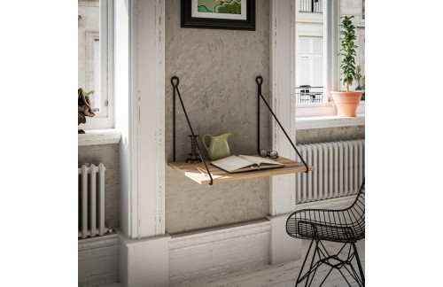 Radni stol Tivo (Orah/Crna)