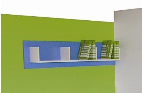 Zidna polica - plava