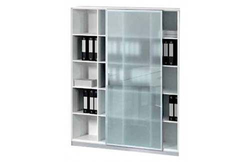 Regal sa staklenim vratima TK08