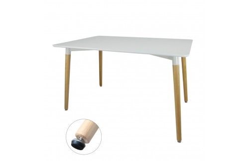 Pravokotna stol Risil 120 x 80 cm (bijela)