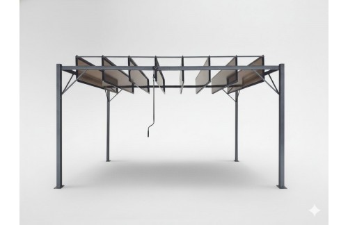 Navlaka za roštilj Grilon 126 x 55 x 112 cm (siva)