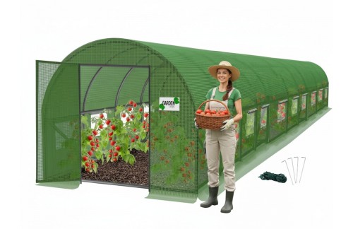 Razstlinjak Flora (10-segmentni, 10 x 5 x 2 m, s vrati na tečajih)