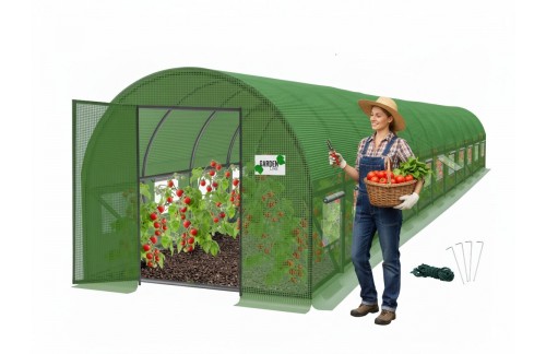 Razstlinjak Floria (12-segmentni, 12 x 5 x 2 m, s vrati na tečajih)