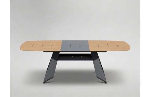 Razvlačivi vrtni stol Tomson (siva)