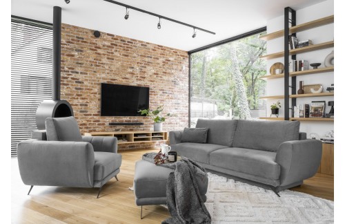 Dnevni set Megis 3F/1F/POUF