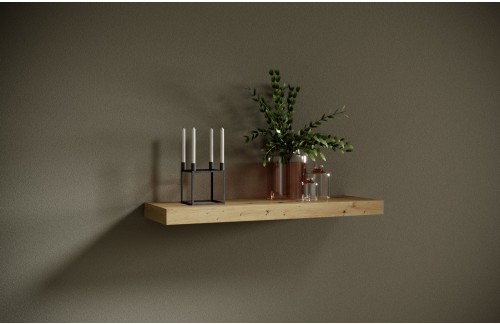Zidna polica ANDREA 80 cm - HRAST ARTISAN