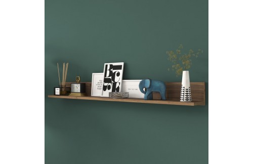 Zidna polica Biron (orah)