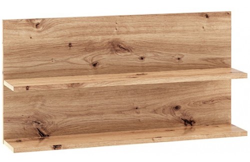 Zidna polica Evi od laminiranog hrasta - HRAST ARTISAN-HRAST