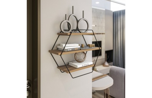 Zidna polica Ilron (Atlantski bor)