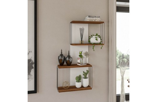 Zidna polica Lenor (Bor)