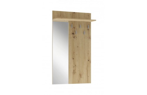 Zidna vješalica s ogledalom Orval (VIŠE BOJA)