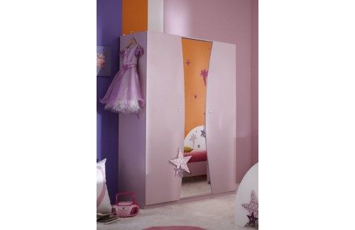 Trokrilni garderobni ormar Fairy