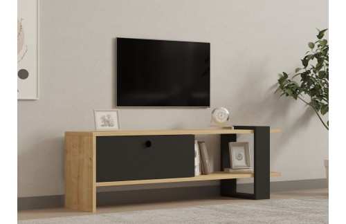 TV ormarić Naro (Antracit/Hrast)