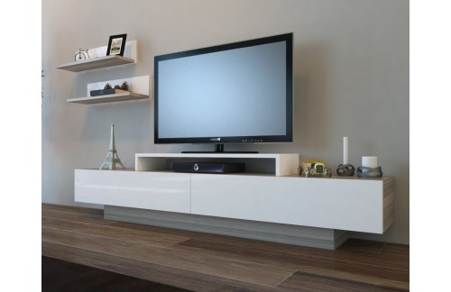 TV ormarić Velan (Bijela/Cordoba)