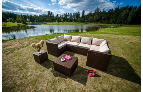 Vrtni namještaj TAHITI 8-dijelni - više boja