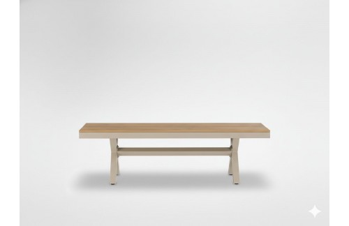 Vrtna klupa Alena (bež)