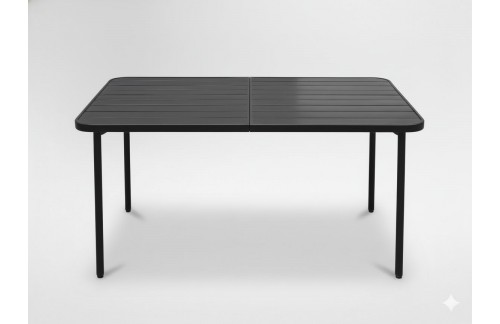 Vrtna stol Taris (pravokotna, tamno siva, 140 x 80 cm)