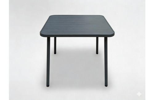 Vrtna stol Vena (kvadratna, tamno siva, 80 x 80 cm)