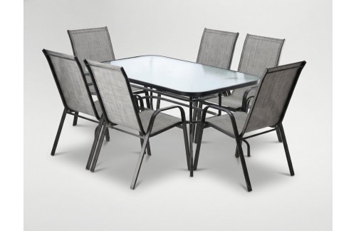 Vrtna garnitura Niko (miza + 6 stolov)