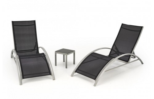 Vrtna garnitura s 2 ležaljke i stolićem Maril