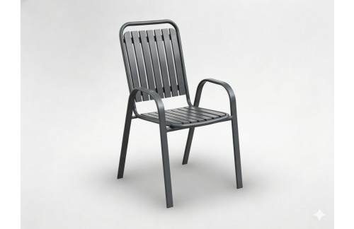 Vrtna stolica Grafit (tamno siva)