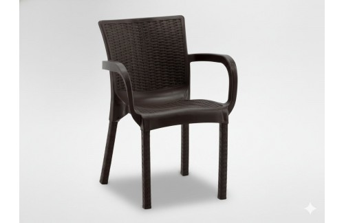 Vrtna stolica Tisa (smeđa)